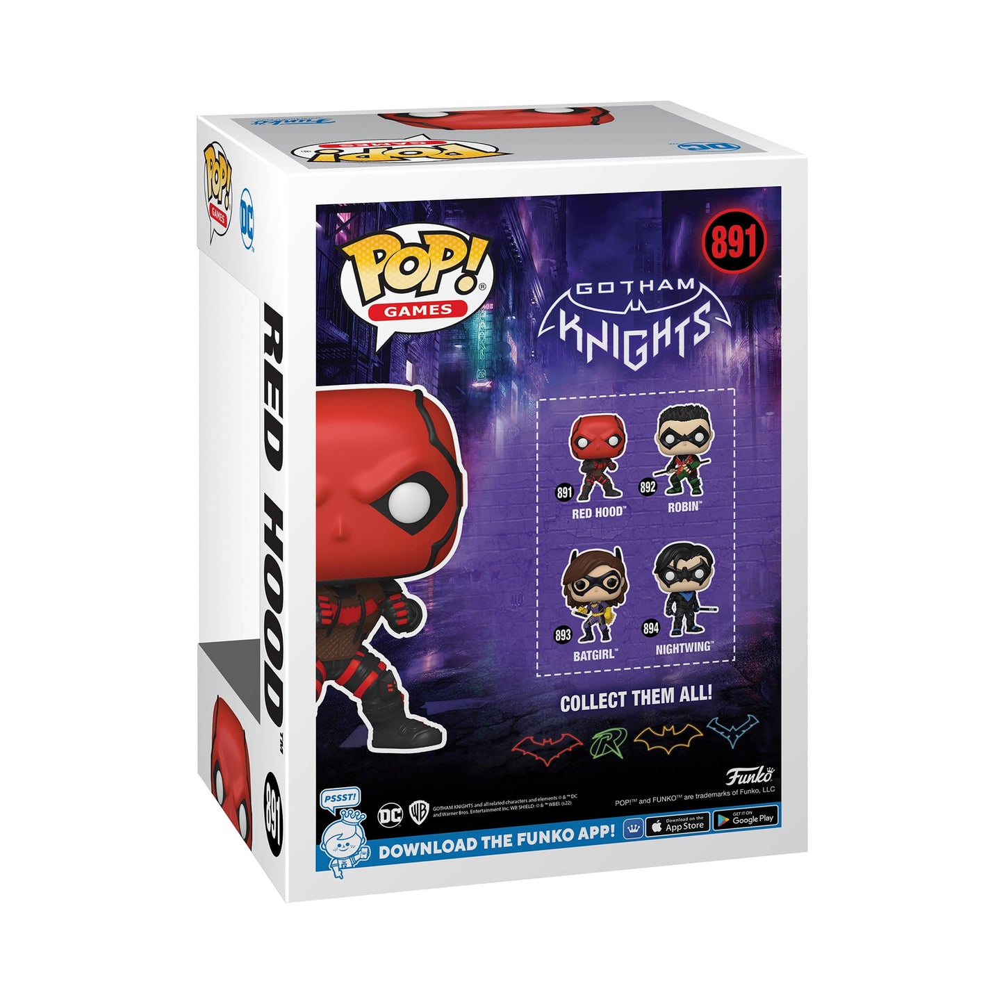 Funko POP! Games: Gotham Knights - Red Hood - Batman - Collectable Vinyl Figure - Gift Idea - Official Merchandise - for Kids & Adults - Video Games…
