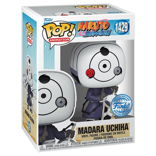 Funko Pop! Animation: Naruto Shippuden - Madara Uchiha War Mask Special Edition Exclusive Vinyl Figure #1429