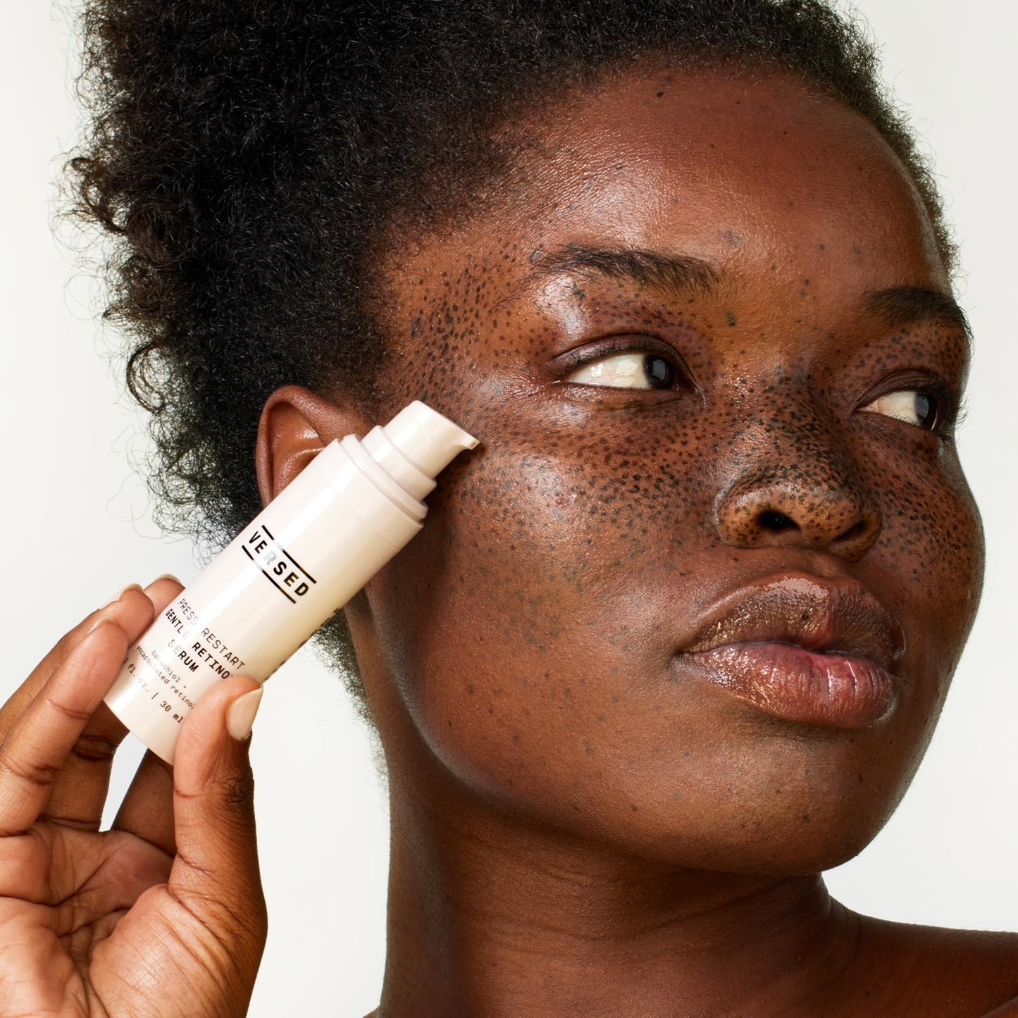 Versed Press Restart Gentle Retinol Serum, Jumbo - Bakuchiol Retinol Alternative Anti-Aging Serum Helps Even Skin Tone, Fine Lines & Wrinkles