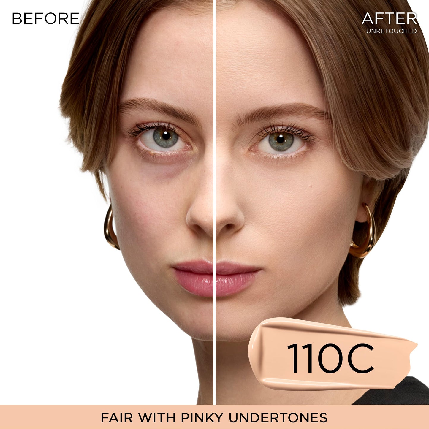 Lancôme Teint Idole Ultra Wear Natural Matte Foundation- Longwear, Medium-Full Coverage, Natural Finish, Waterproof & Hydrating - 110C (Fair Skin Beauty and Personal Care Lancôme