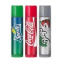Lip Smacker Coca Cola Collection - Moisturizing, Soothing Trio Sprite, Coke, & Barq's Root Beer