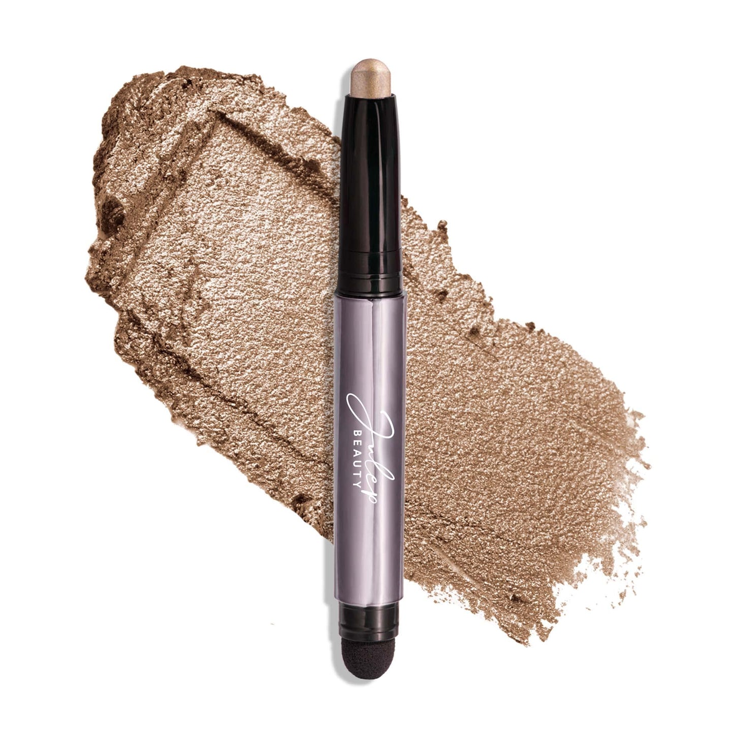 Julep Eyeshadow 101 Cream-to-Powder Waterproof Shadow Stick - Silver Moonlight Shimmer - Long-Lasting, Crease-Proof, Medium Golden-Beige Shimmer