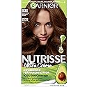 Garnier Hair Color Nutrisse Nourishing Creme, 535 Medium Golden Mahogany Brown (Chocolate Caramel) Permanent Hair Dye, 1 Count (Packaging May Vary)