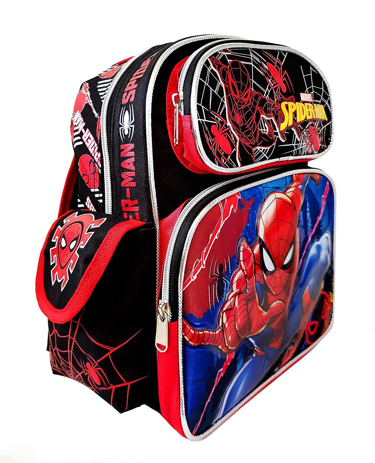Marvel Spider-Man 12 inch Medium Backpack - Spiderman Sketch