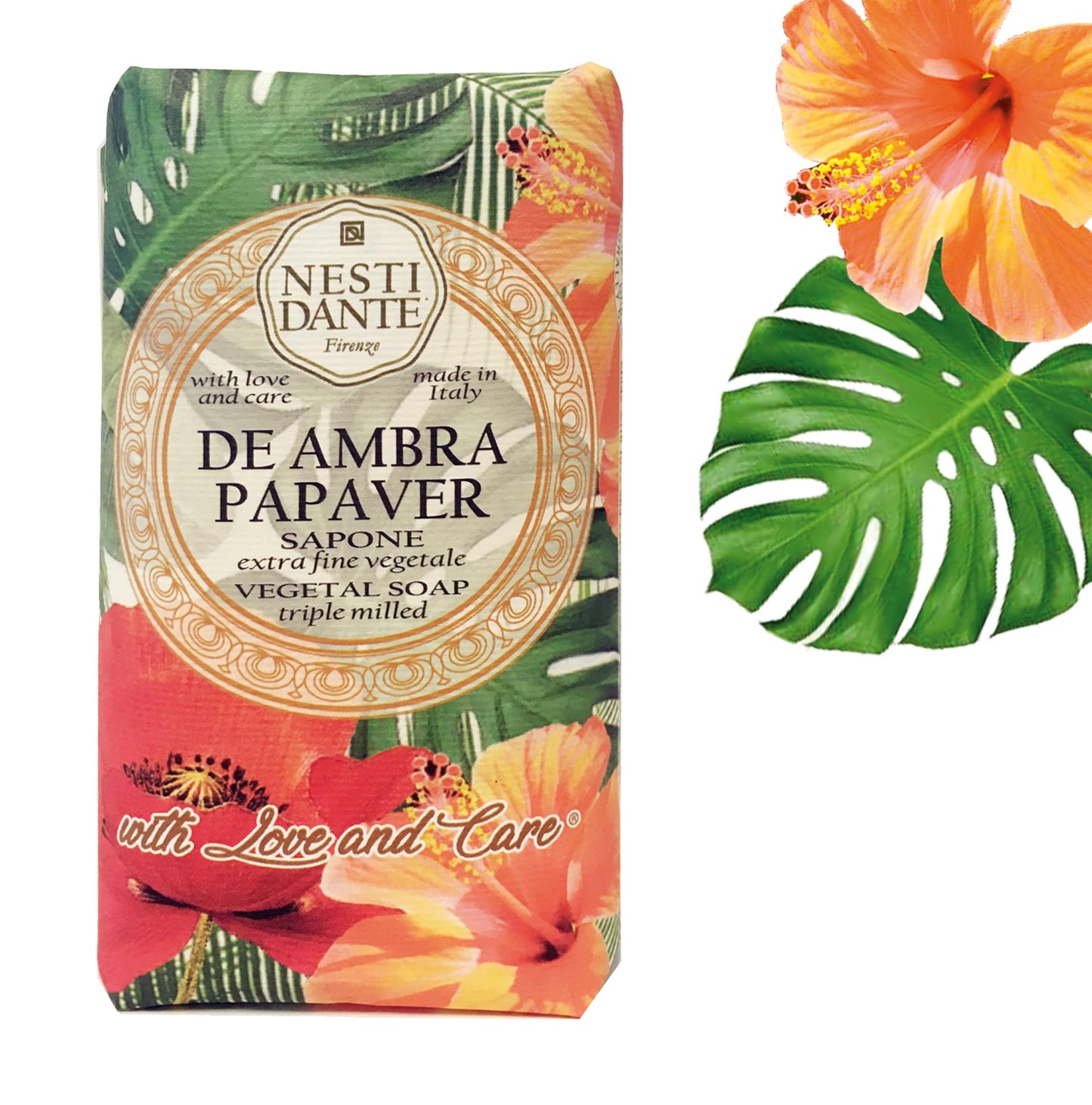 NESTI DANTE Dante de Ambra Papaver No.9 Soap 250 g