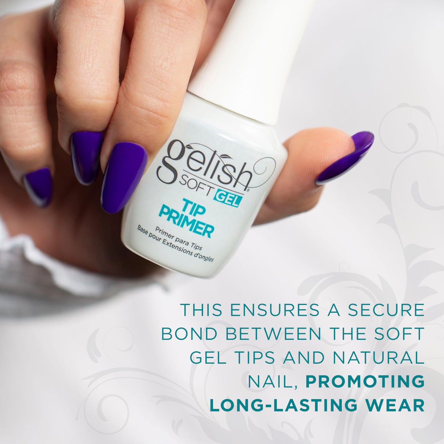 Gelish Soft Gel Tip Primer 15 mL | .5 Fl. Oz. Beauty & Personal Care Gelish