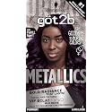 Got2b Metallics Permanent Hair Color, M64 Purple Night Charcoal