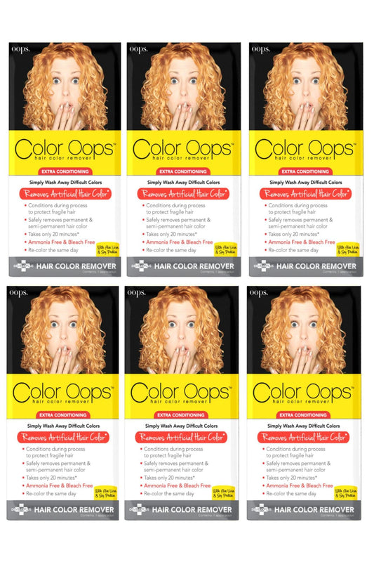 Color Oops Color Remover Extra Conditioning 4oz. (6 Pack)