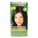 Naturtint 1N Ebony Black Permanent Hair Colour 2xKit