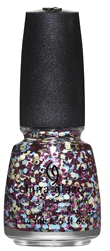 China Glaze Nail Polish, I'm A Go Glitter 1315 Beauty & Personal Care China Glaze