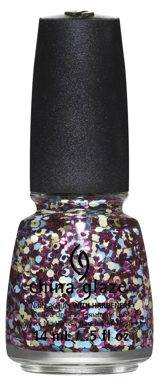 China Glaze Nail Polish, I'm A Go Glitter 1315 Beauty & Personal Care China Glaze