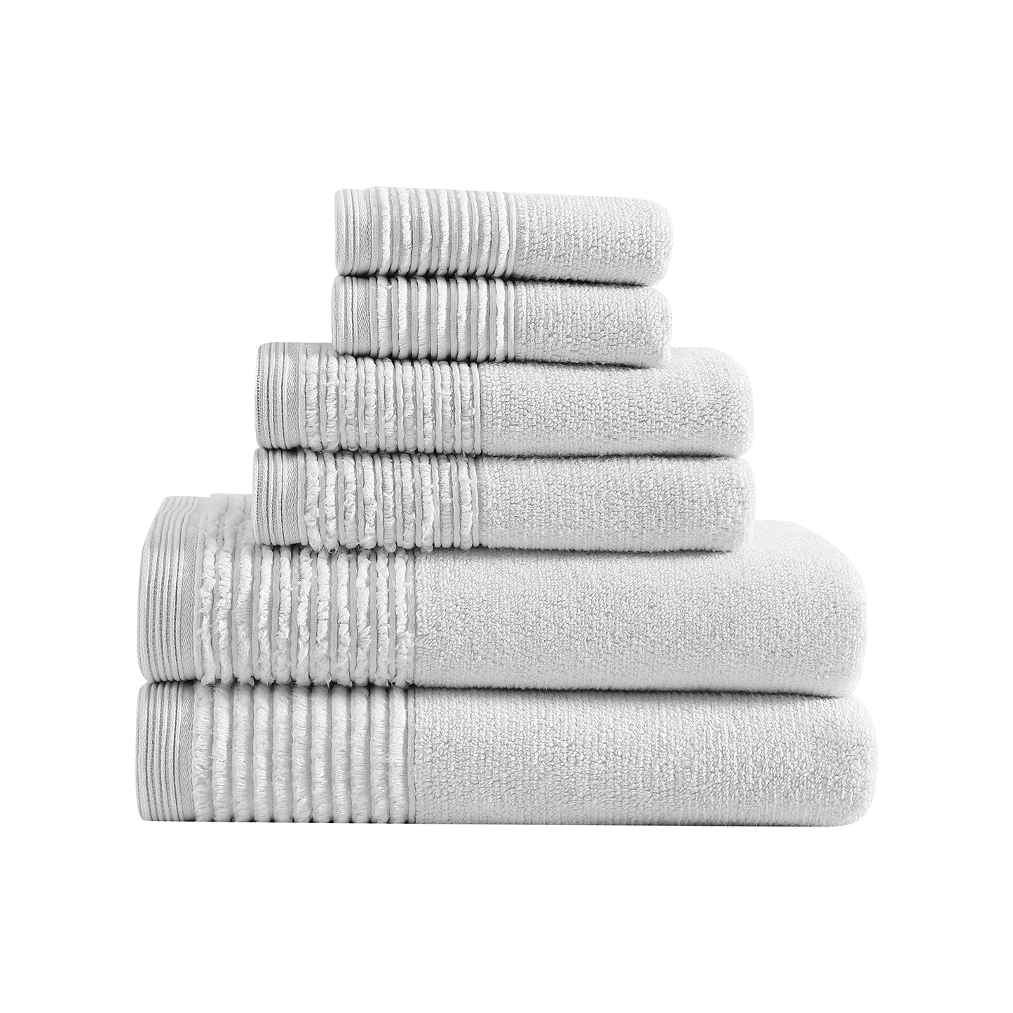 Vera Wang - Bath Towels, Super Soft 100% Cotton Towel Set, Highly Absorbent with a Medium-Weight Plush Feel, Low Linting & Fade Resistant Bathroom…