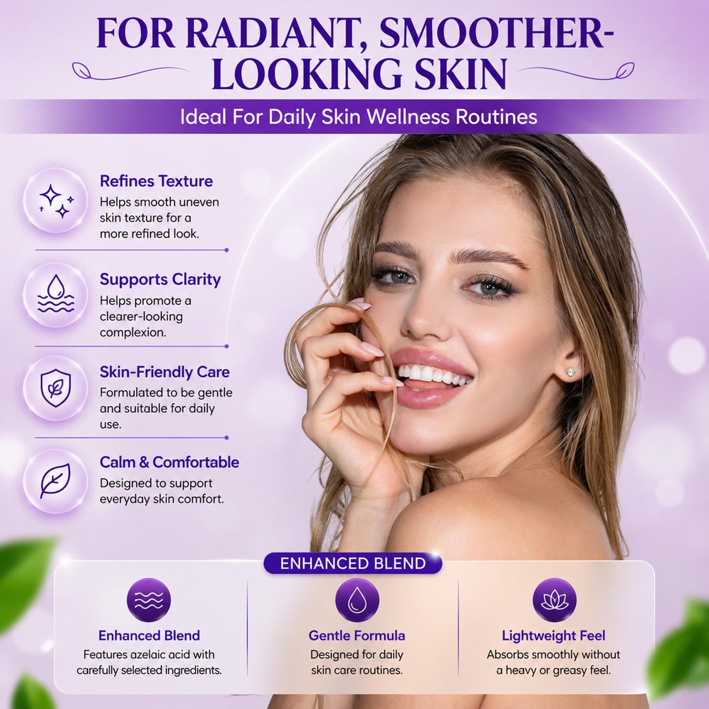 AOBBIY Azelaic Acid Cream for Face - Tone Refining Facial Cream for Skin Clarity & Smoother-Looking Skin, 1 oz Beauty and Personal Care AOBBIY
