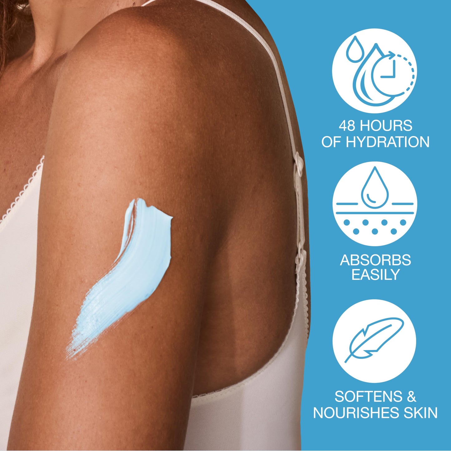 HEMPZ Triple Moisture Body Moisturizer, 17 Oz - Hydrating Lotion Rich with Minerals, Vitamin C, & Hempseed Oil to Nourish & Repair Extremely Dry or