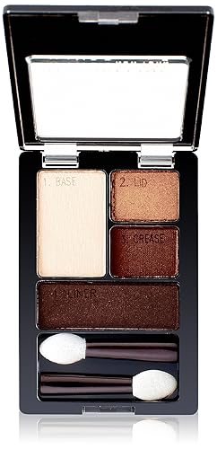 Maybelline Expert Wear Eyeshadow Quads, Natural Smokes, 0.17 oz.