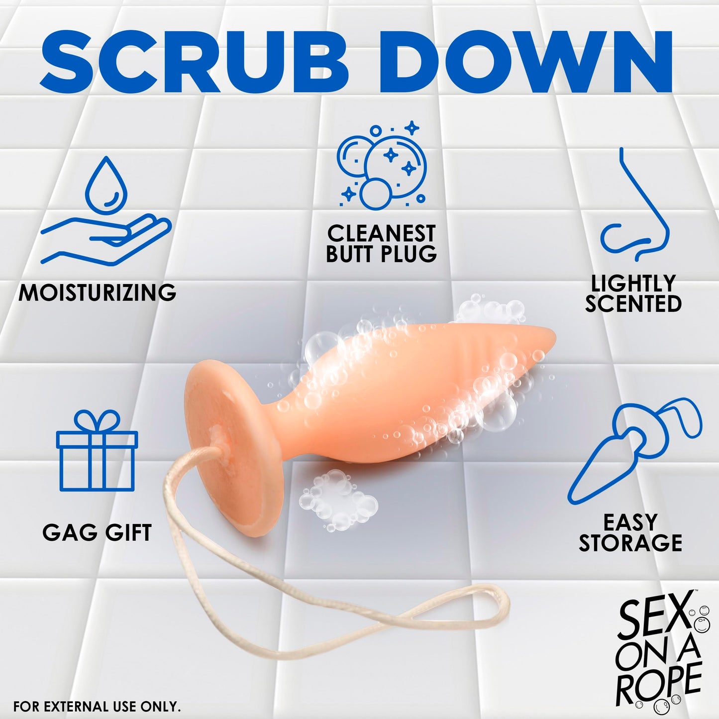 XR PLAY HARD. Butt Plug Soap