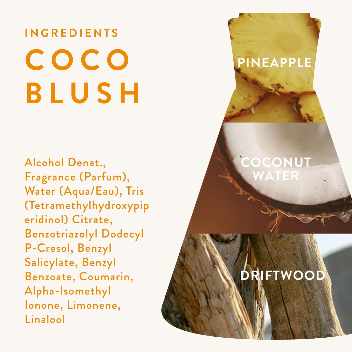 Good Chemistry Coco Blush Body Mist 5 fl oz - Light, Tropical, Fresh Spray with Coconut Water, Pineapple, & Driftwood - Carefree, Clean & Vegan