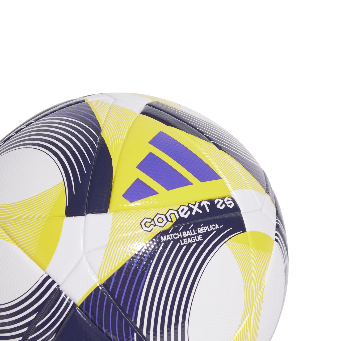 Adidas Unisex-Adult CoNext25 League Soccer Ball, White/Yellow/Pantone, 5