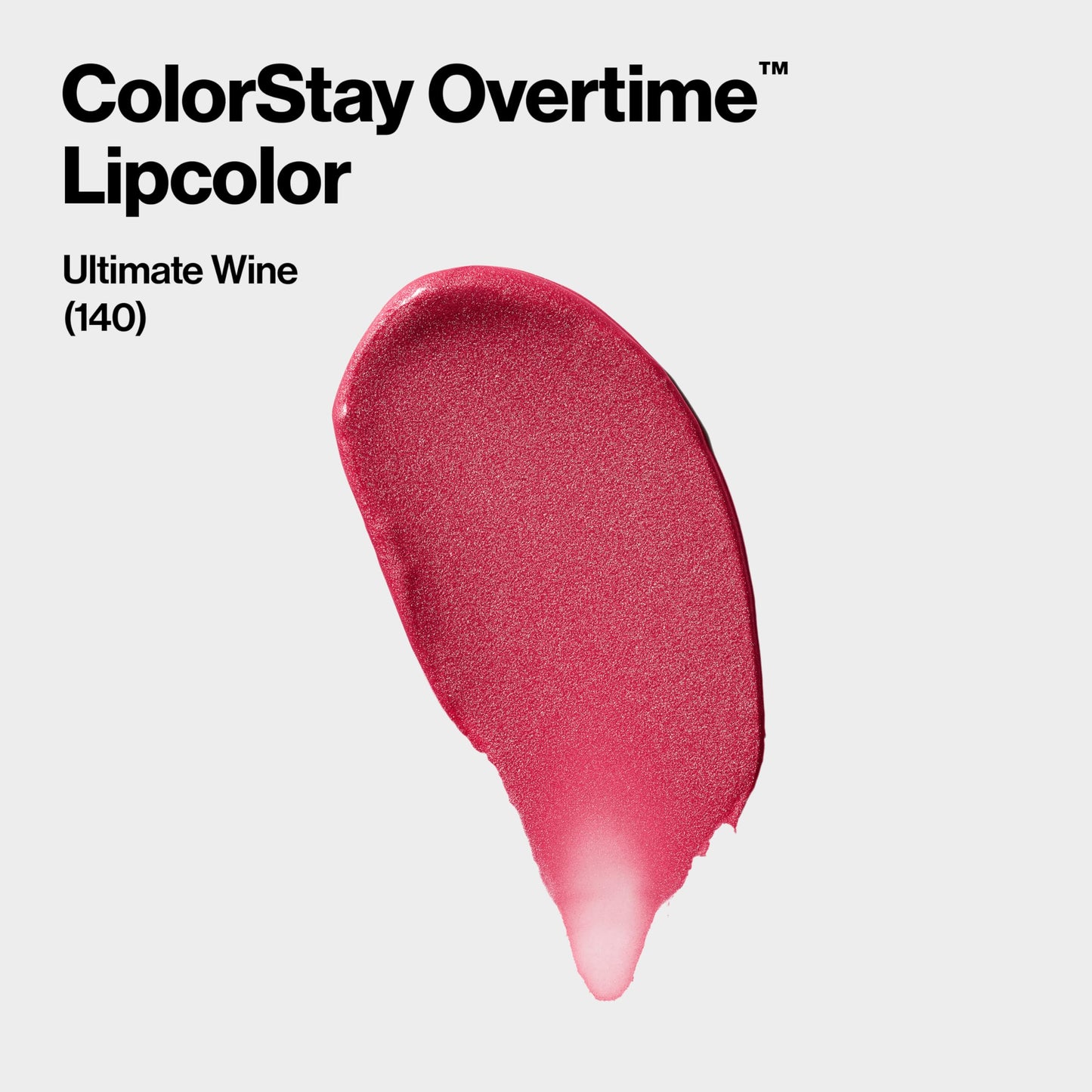 Revlon ColorStay Overtime Liquid Lip Color, Ultimate Wine [140] 0.07 oz (Pack of 2)