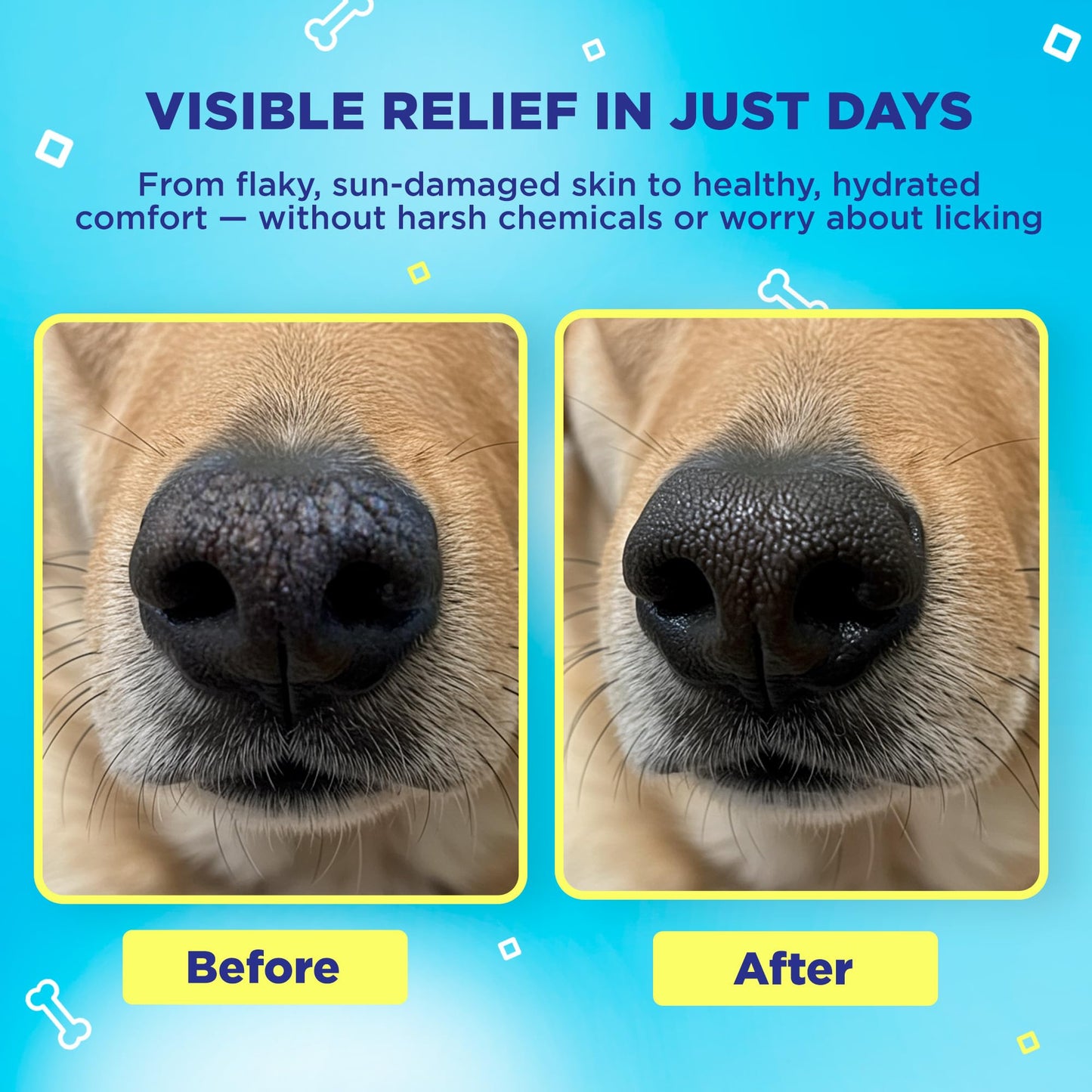 Handy Hound SnoutScreen Dog Nose Balm and Paw Balm, Moisturizing Formula for Dry or Cracked Noses, Vet Recommended, Made in USA, Protects Against UVB