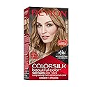 Revlon Colorsilk Beautiful Color Permanent Hair Color, Long-Lasting High-Definition Color, Shine & Silky Softness with 100% Gray Coverage, Ammonia