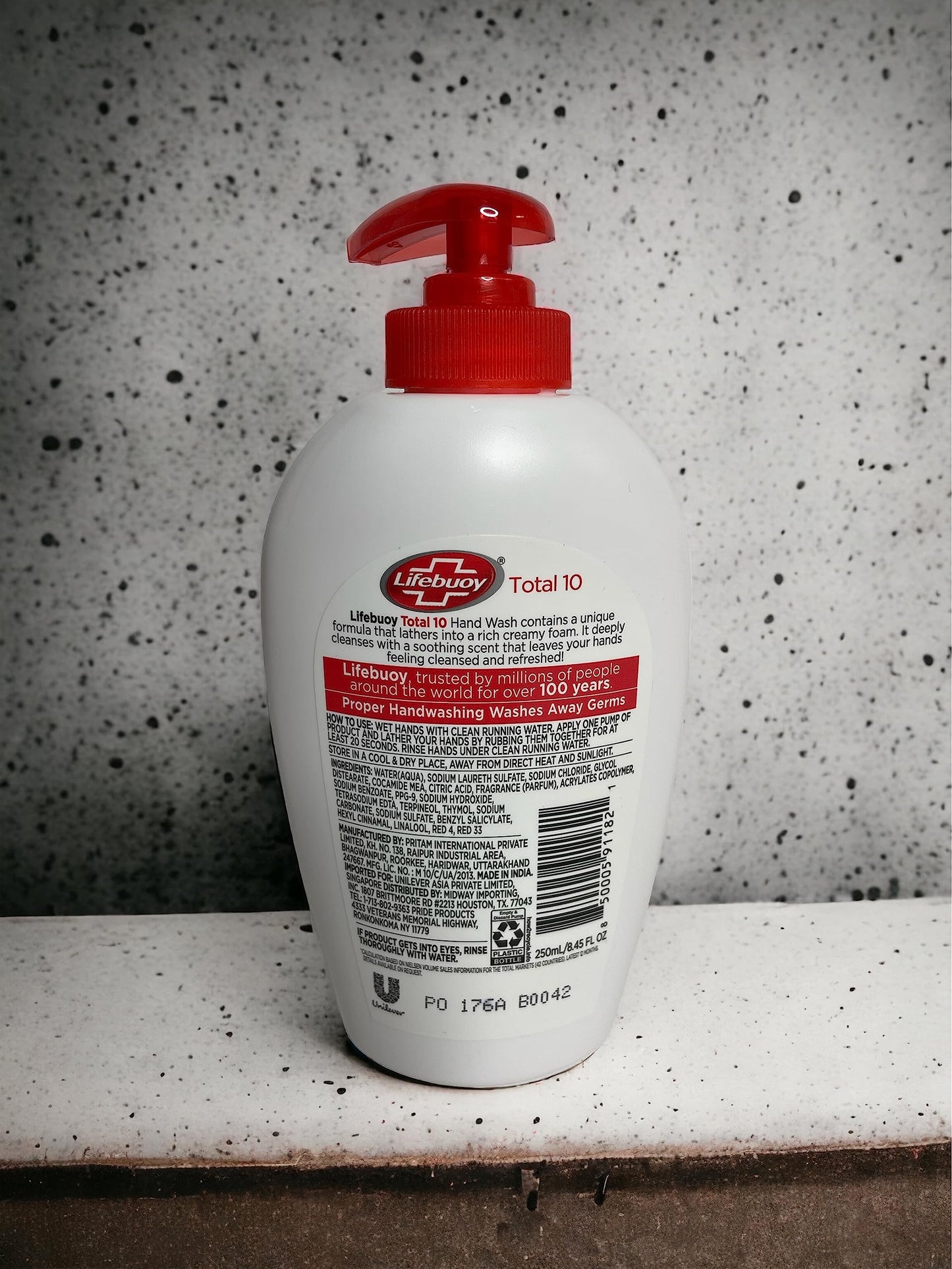 Lifebuoy Handwash Total 10 Liquid Soap 8.45 FL OZ