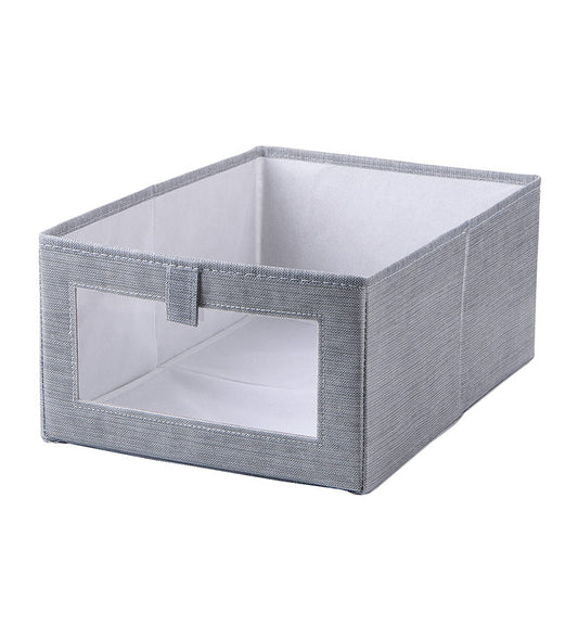 Rectangular Clothing Storage Bins, Canvas Storage Bins,home decor,Cloth Bins for Closet Organization, Storage Bins,Storage Baskets…