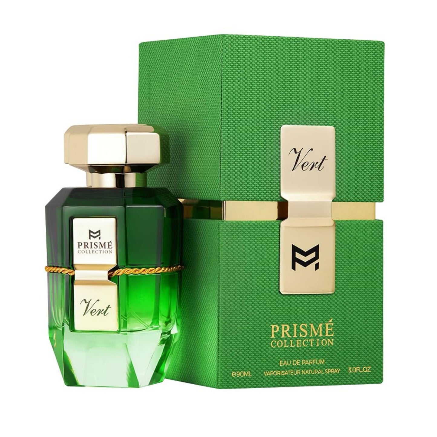 Patek Maison Prismé Vert Eau de Parfum with Notes of Tangerine, Lemon, Jasmine, Fig & White Musk - Citrus Brightness Floral Harmony and Refined Green