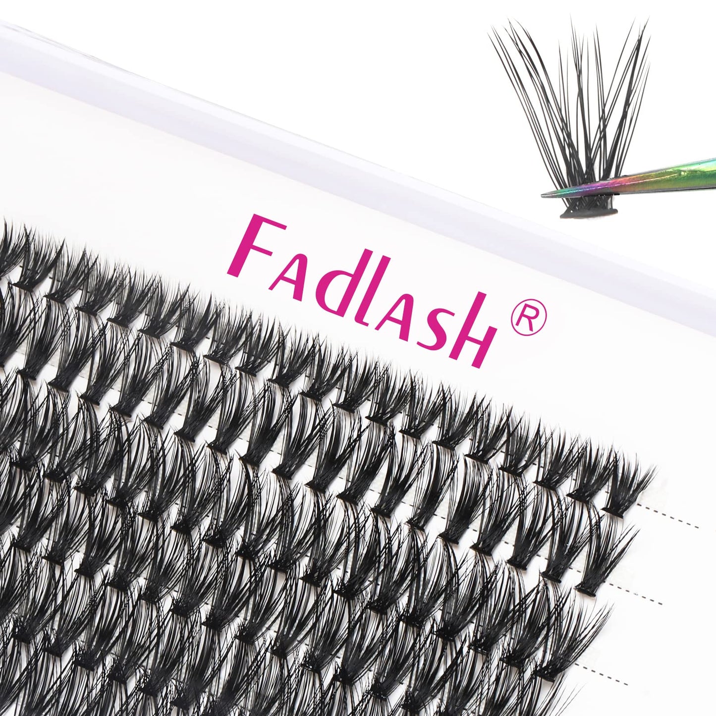 Lash Clusters 10D 20D 30D 40D Individual Lashes Wispy Cluster Lashes DIY Eyelash Extension Eyelash Clusters Individual Lash Extension Supplies Beauty and Personal Care FADLASH Default Title