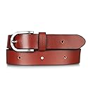 Eddie Bauer Women's Casual Leather Belts with Durable Metal Buckle, Endless Leather - Tan, Small