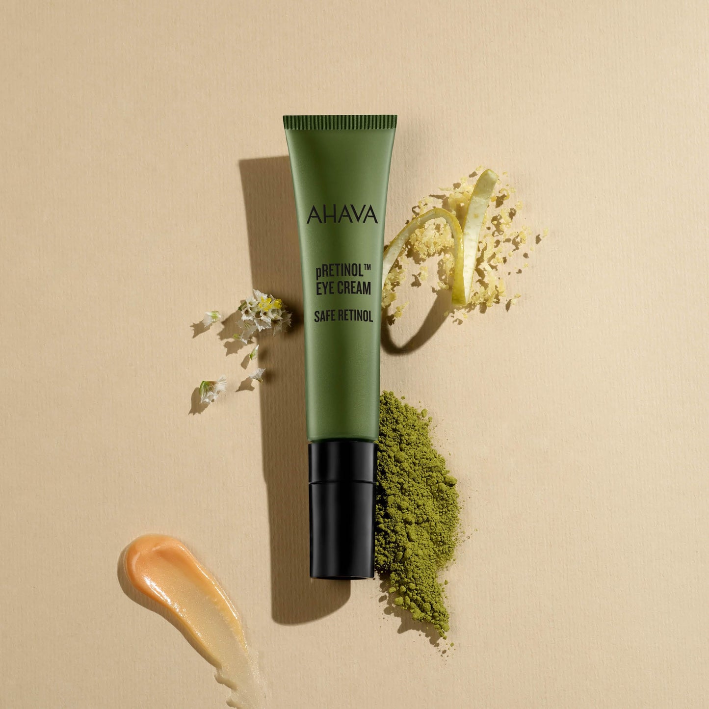 AHAVA Safe pRetinol Eye Cream - With Patented Exclusive Safe pRetinol & Dead Sea Osmoter, Firming & Smoothing Eye Cream, Fine Line & Wrinkle
