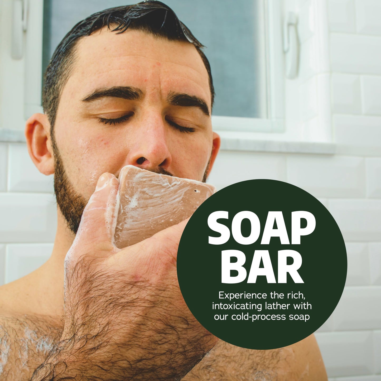 Dr. Squatch Natural Men’s Bar Soap - Cold Process Body Soap Bar with Natural Oils - Gifts for Men - Coconut Castaway, Fresh Falls, Wood Barrel Beauty & Personal Care Dr. Squatch
