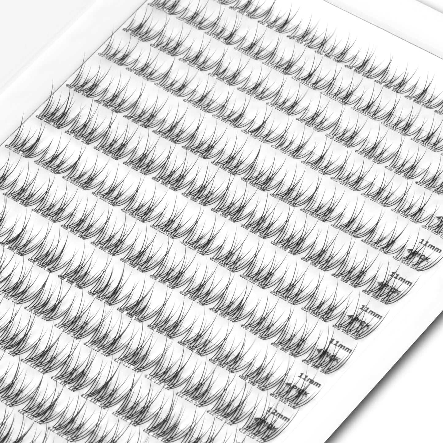 WONSIS Self Adhesive Eyelashes, 120 Pcs Self Adhesive Eyelash Clusters, No Glue Needed (Natural-12mm) Beauty and Personal Care WONSIS