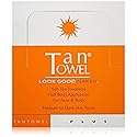 Tan Towel Half Body Plus Self-Tan Towelettes 50 Pack
