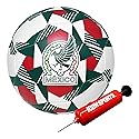 Icon Sports Official Mexico Soccer Ball - FMF144BL White Size 5