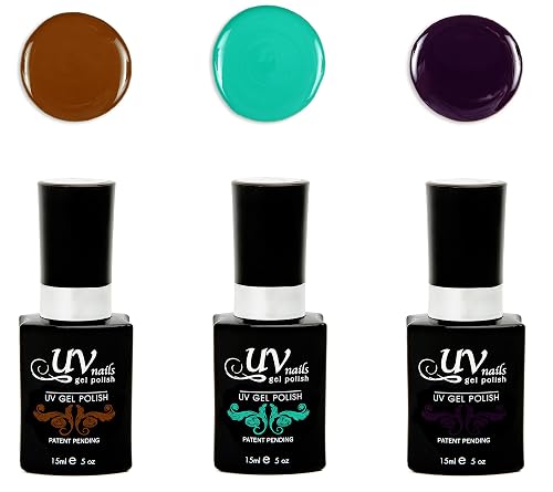 UV-Nails Persephone Set of 3 UV or LED gel polish Beauty & Personal Care UV-NAILS