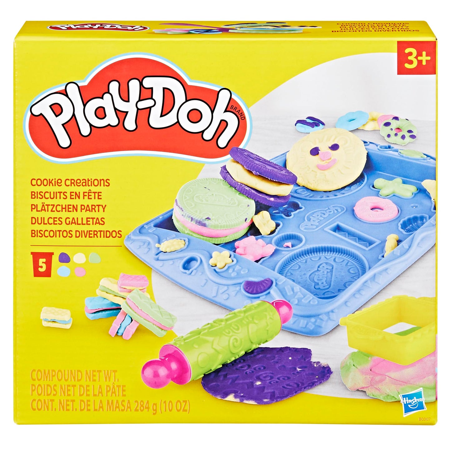 Play-Doh Kitchen Creations Cookie Creations Playset, Kids Arts & Crafts Set, Preschool Play Food Toys, Easter Gifts for Girls & Boys, Ages 3+ (Amazon…