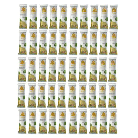 Asheva 8" x 9" Individually Wrapped Oshibori Disposable Towels - Luxurious Moist Cotton Hot/Cold Refreshment Towel - Lavender, Lemon, or Tea Tree