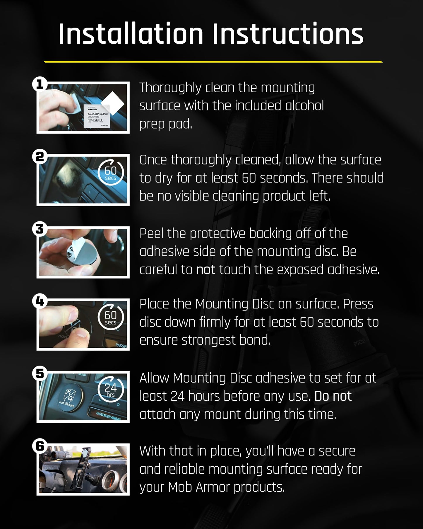 Mob Armor Universal Magnetic Phone Holder for Car, USA Assembled Car Phone Mount, Supports iPhone & Android, Christmas, White Elephant for Men, Dad…