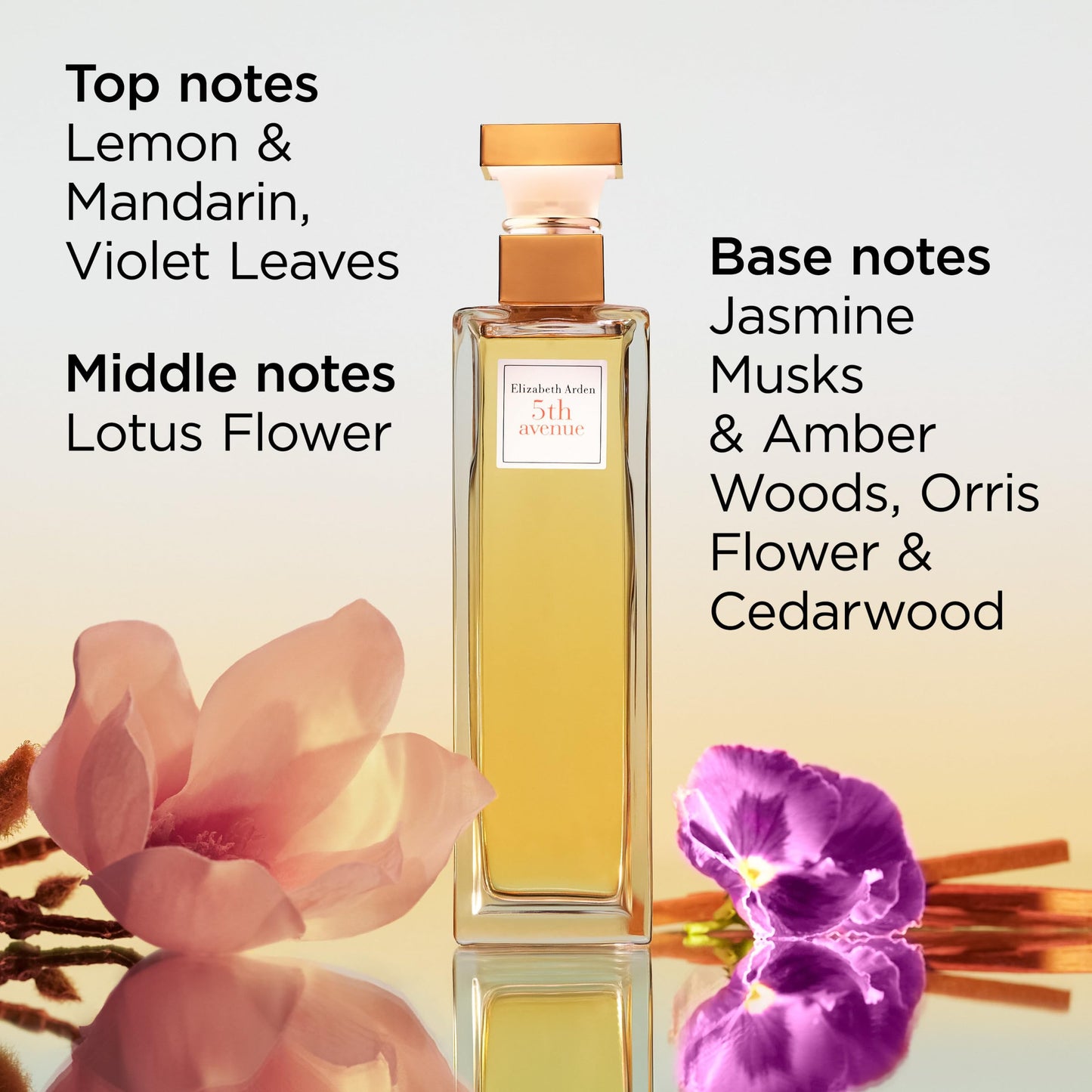 Elizabeth Arden 5th Avenue Perfume for Women, Eau de Parfum, Floral Fragrance, 2.5 Fl Oz