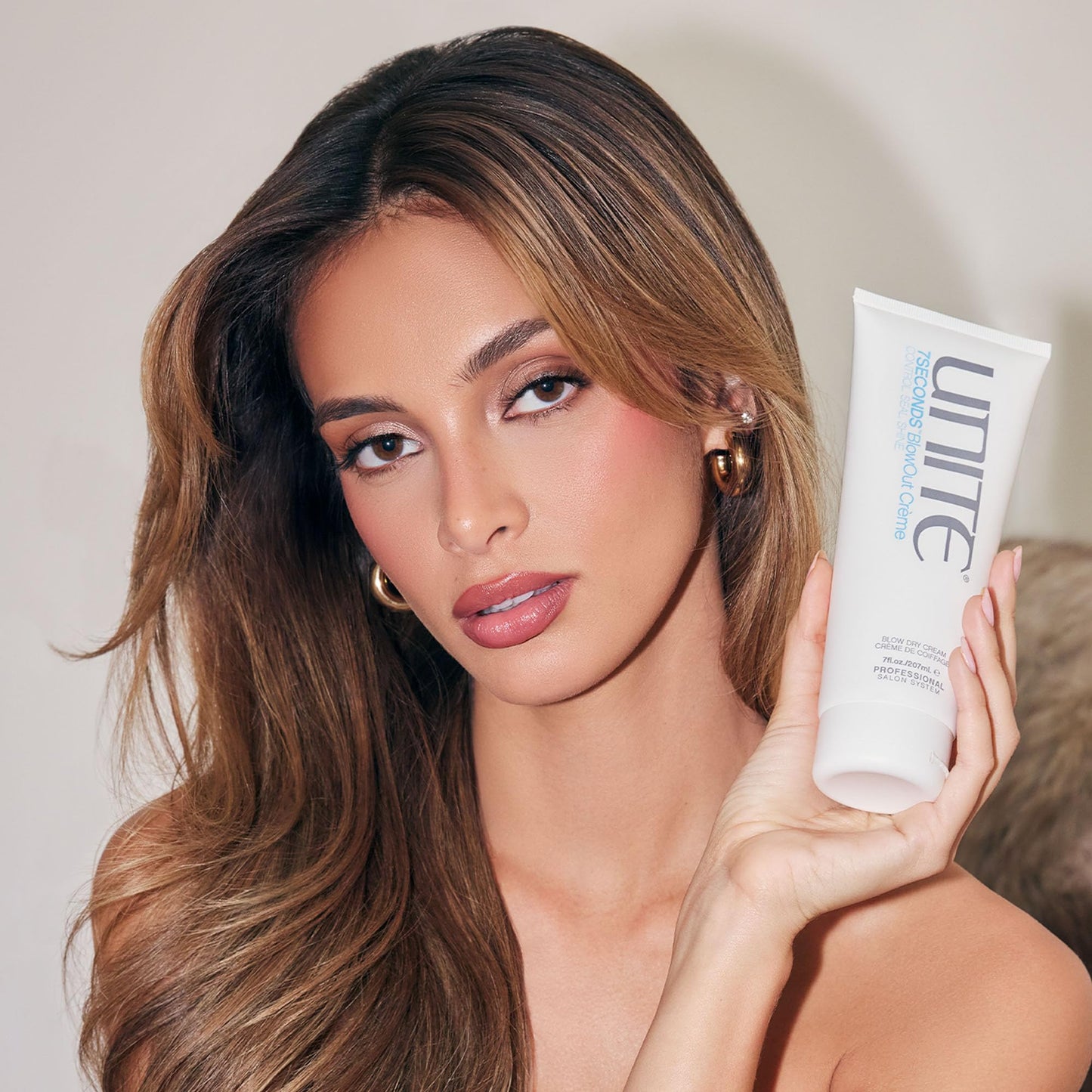 UNITE Hair - 7SECONDS Shampoo, Conditioner & Styling Crème Set - Hydrating Frizz Control for Dry, Damaged Hair - Repairs & Extends Blowout, All Hair