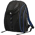 Mobile Edge Express 2.0 Laptop Backpack for Men and Women, Compatible with PC and Mac Laptops 16-17 Inch, Travel Work Business Computer Bag, MEBPE32, Black with Royal Blue Trim