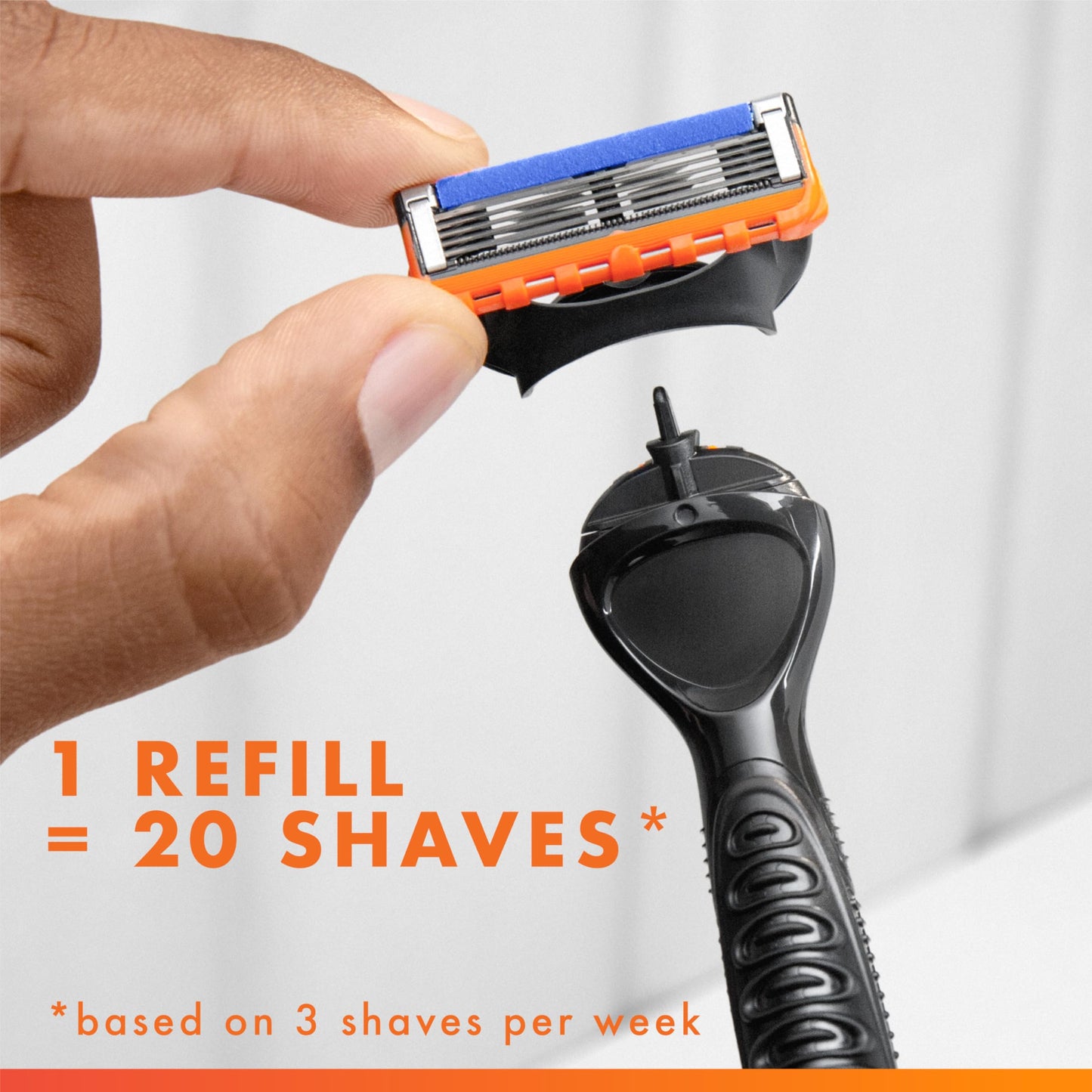 Gillette Fusion5 Power 5-Blade Razor Blade Refills for Men with Precision Trimmer, 10 Count Beauty and Personal Care Gillette