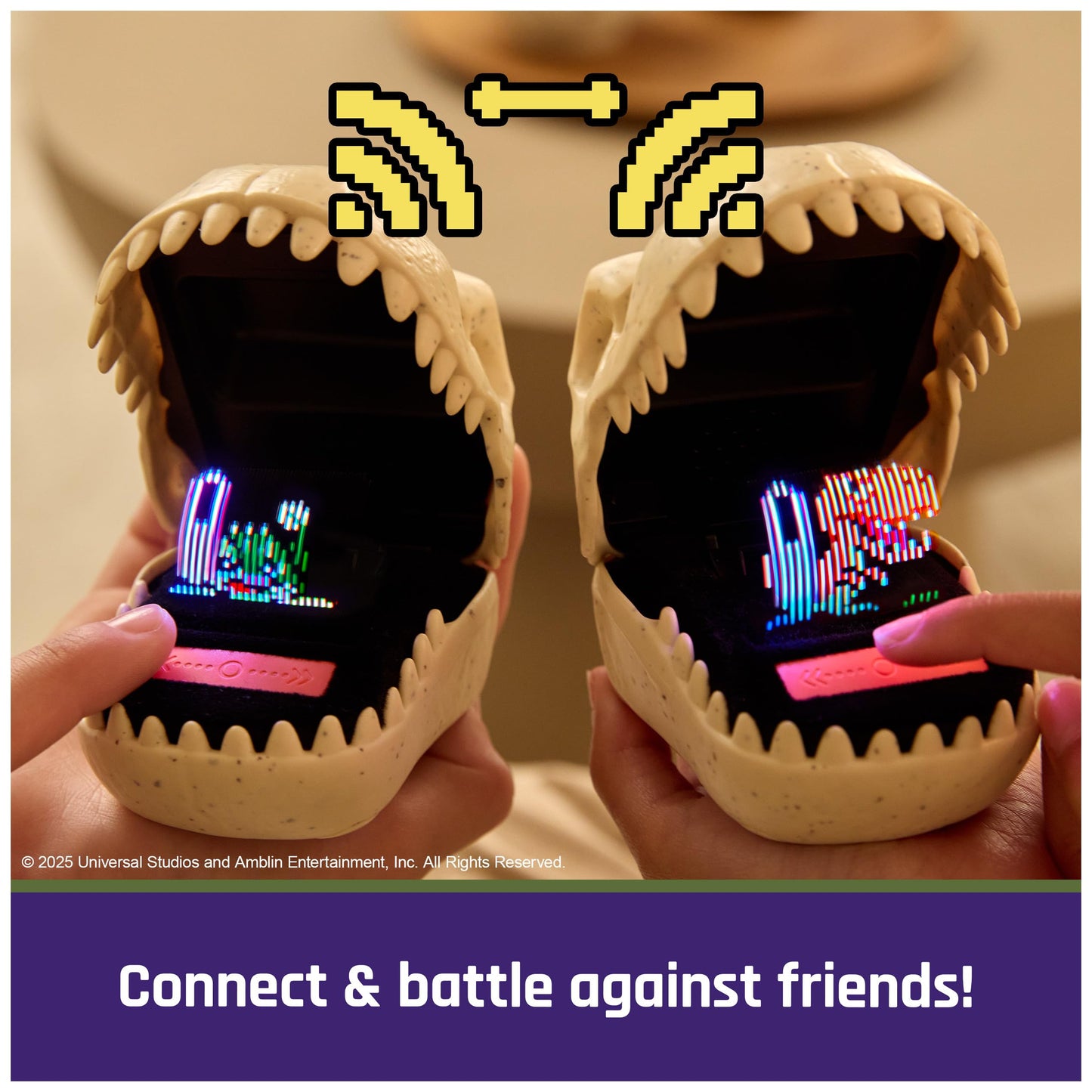 Bitzee, Jurassic World Interactive Dinosaur Toy with 25 Dinosaurs Inside, Reacts to Touch, Pods Connect & Interact, Digital Pet Kids Toys for Ages 5…