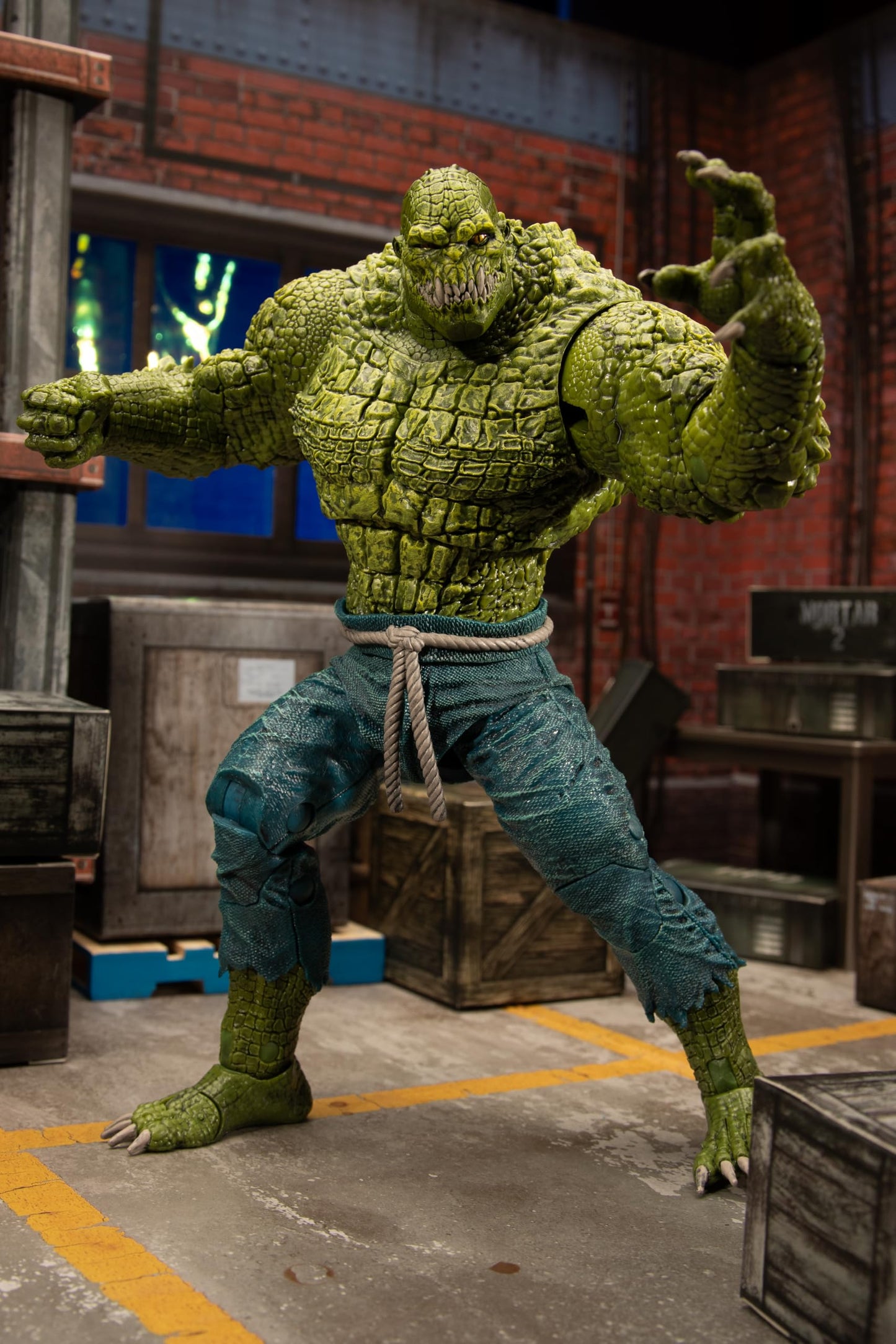 McFarlane DC Multiverse The Grim Knight vs Killer Croc (Dark Multiverse) 7in Figure and Mega Figure Collector Edition 2pk #3