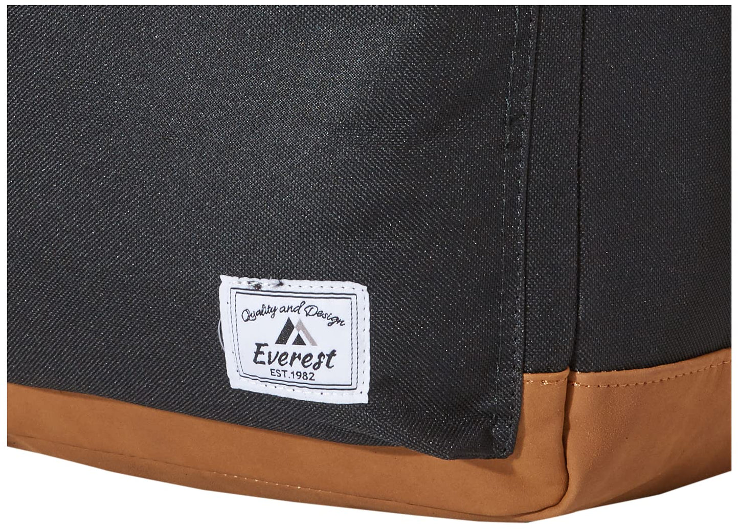 Everest Unisex Adults Vintage Laptop Backpack, Black, One Size US Fashion Everest