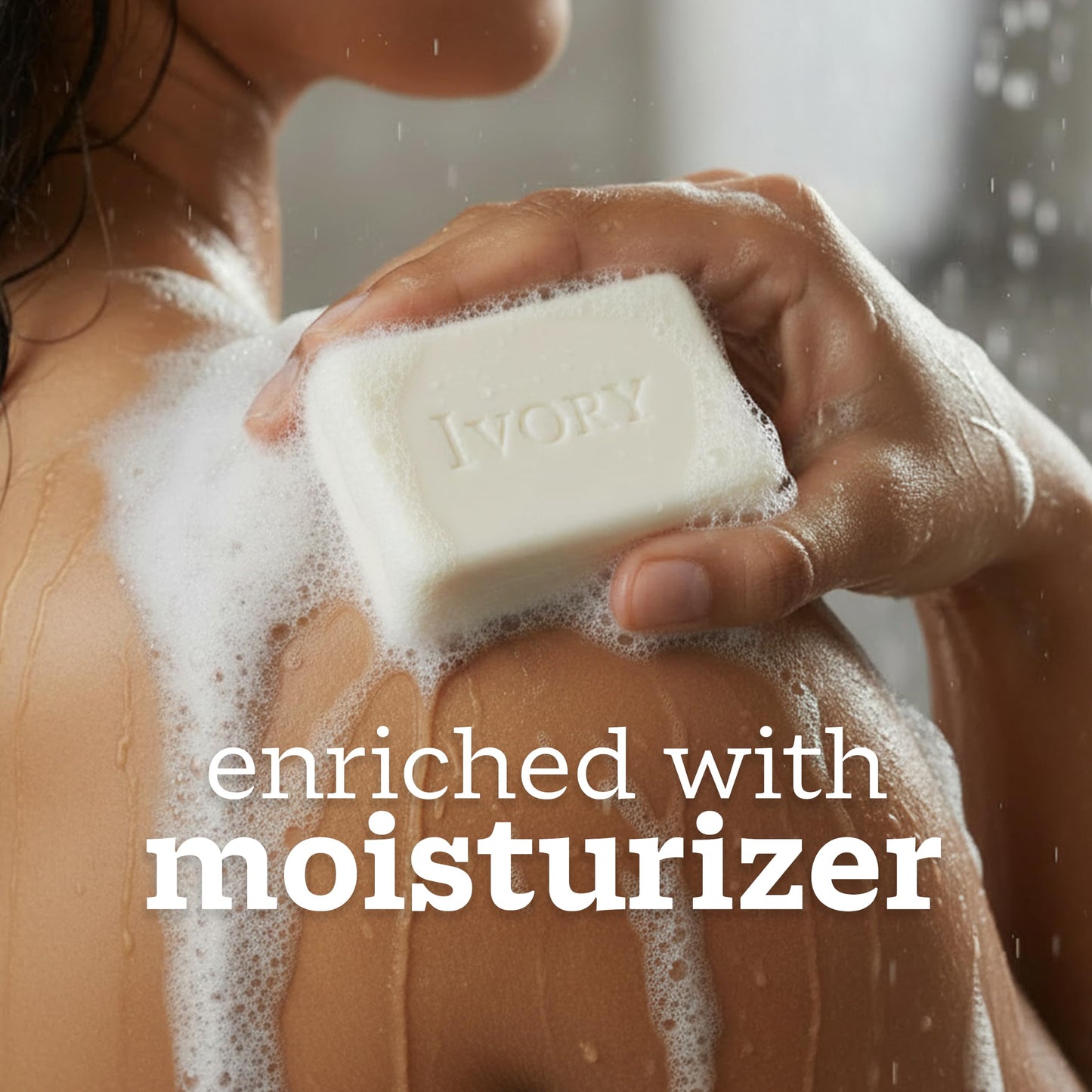 Ivory Gentle Bar Soap, Designed for Whole Family, 99.44% Pure Formula, Plant-Based Cleanser, Made Without Heavy Perfumes, Parabens & Phthalates