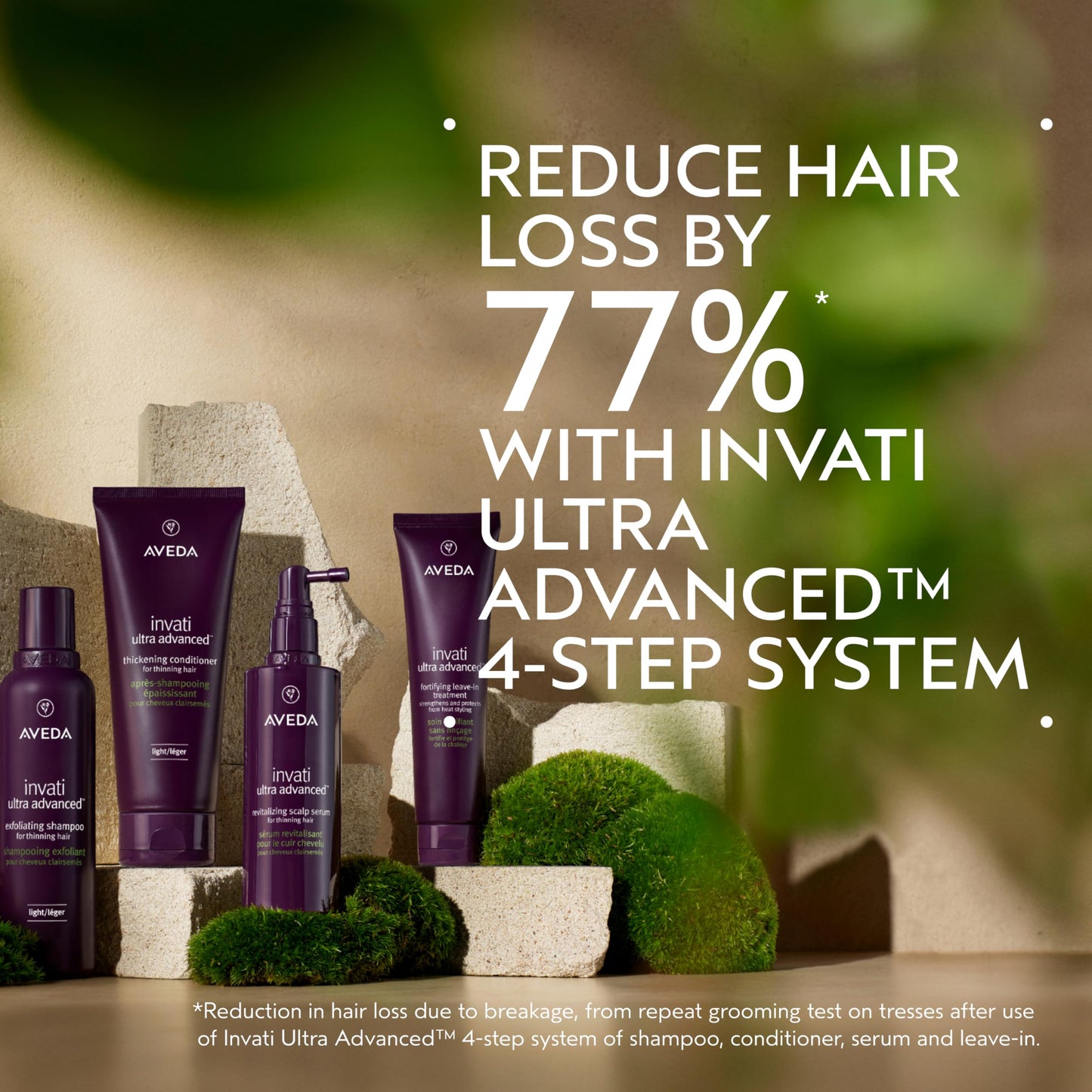 Aveda Invati Ultra Advanced Rich 4-Step System | Exfoliating Shampoo, Thickening Conditioner, Revitalizing Scalp Serum, Fortifying Leave-In Treatment