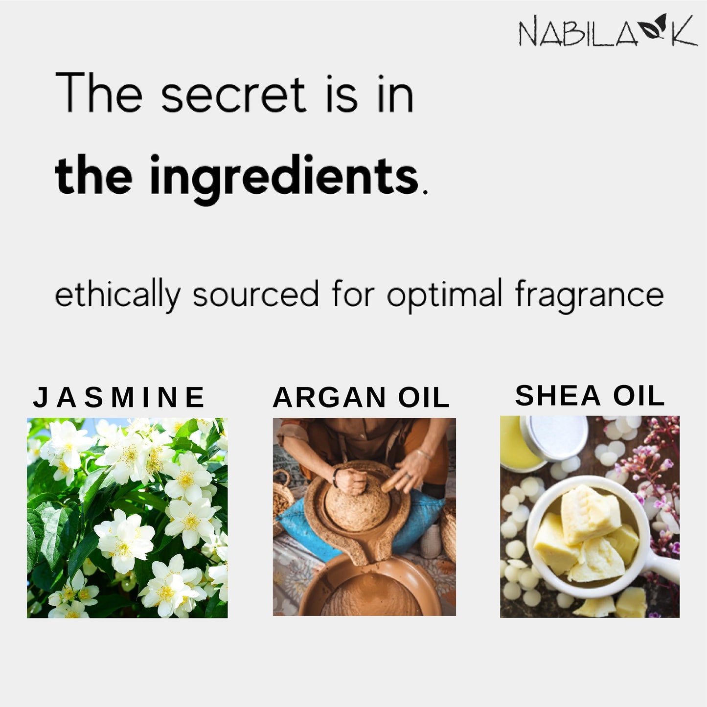 Nabila K Jazz Jasmine Roll-On Perfume Oil for Women | Alcohol-Free, Organic, Long-Lasting Fragrance | Travel Size, TSA Approved | 0.33 oz Beauty & Personal Care Nabila K