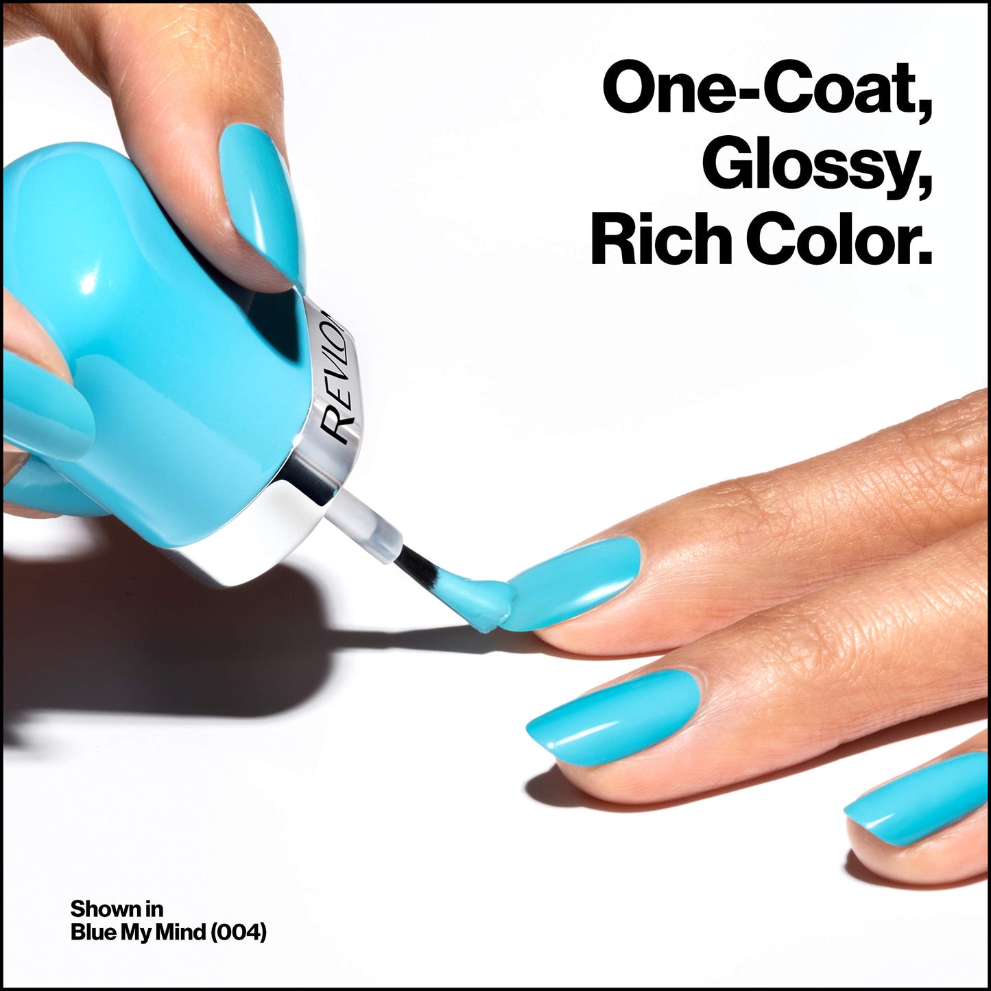 REVLON Ultra HD Snap Nail Color, Natural Rich Glossy Polish, 100% Vegan Formula, No Base or Top Coat Needed, 033 Grounded, 0.27 fl oz